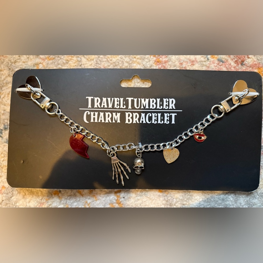 NWT Tilly's Hydration Bottle Charm with Silver Accents